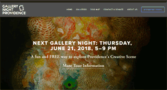 Desktop Screenshot of gallerynight.org